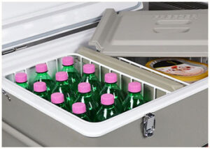 Normal- und Tiefkühlfach