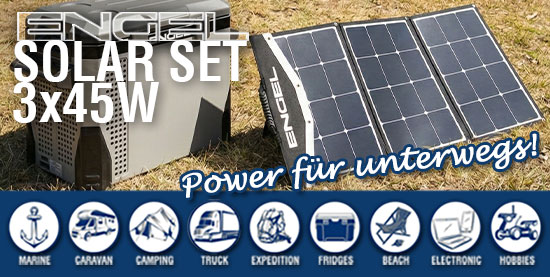 ENGEL Solar Set 3x45W