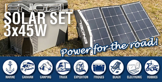 ENGEL Solar Set 3x45W