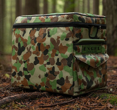 Camouflage transit bag for ENGEL MT45