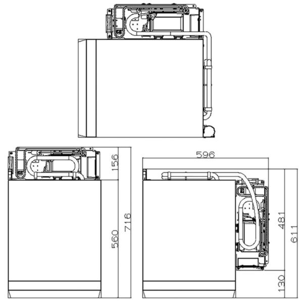 ENGEL SB30F-N-W Kühlschublade Grafik